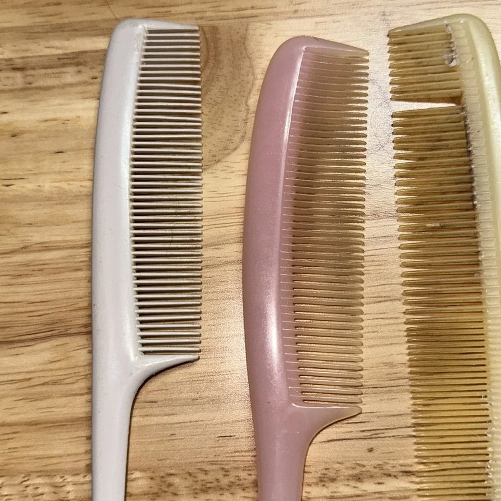 4 Vintage Combs‎ DuPont teasing rat tail
